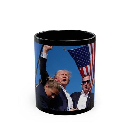 2024 Trump. Make America Great Again. Black Mug (11oz, 15oz)